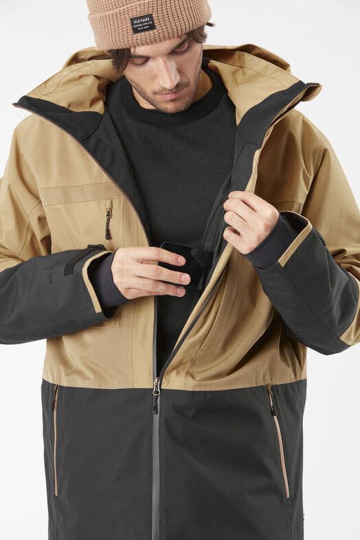 Recolution Snowboardjacke&#x20;Track&#x20;Jacket&#x20;tannin&#x20;black