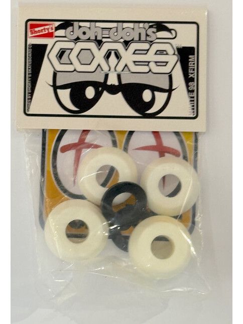 Lenkgummis DohDoh Cones 98A white (Set, 2 Achsen)