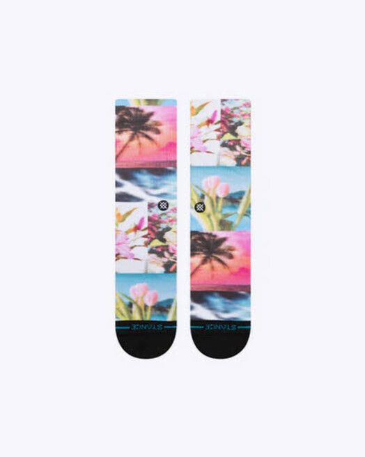 Stance Socken&#x20;Take&#x20;A&#x20;Picture&#x20;Crew&#x20;floral