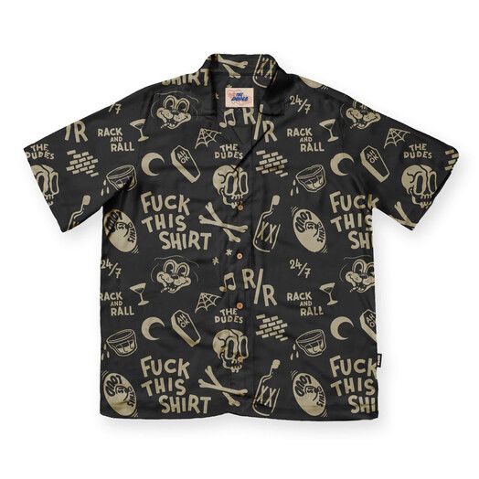 The Dudes Hemd&#x20;Rack&#x20;and&#x20;Rall&#x20;Hawaiian&#x20;Shirt&#x20;multicolor