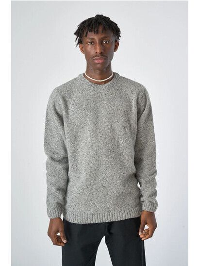 Cleptomanicx Sweater Spacer heather gray