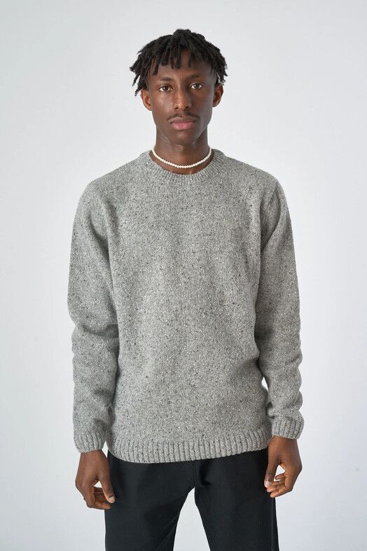 Cleptomanicx Sweater&#x20;Spacer&#x20;heather&#x20;gray