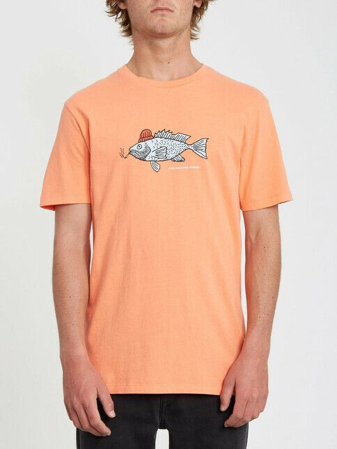 Volcom T-Shirt Trout There salmon