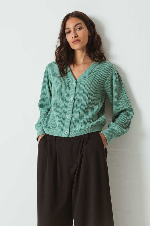 Skunkfunk Cardigan&#x20;Garine&#x20;emerald