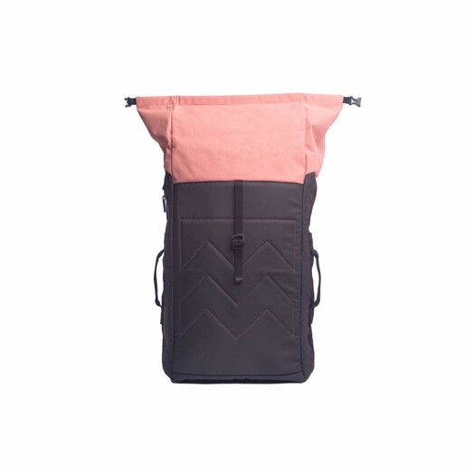 MeroMero Rucksack&#x20;Mini-Sm&#x00F6;gen&#x20;dark&#x20;grey&#x2F;nude&#x20;leather