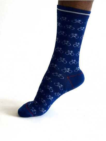 Thought Socken Peyton Bike Bamboo Socks navy