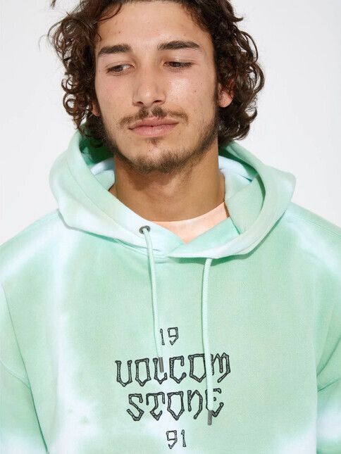 Volcom Kapuzenpullover Trippin Dye bottle green