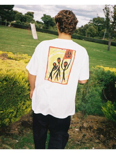 Volcom T-Shirt Gonyvaders white