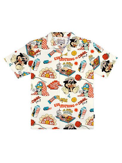 The Dudes Hemd A Pill Meal Hawaiian Shirt multicolor