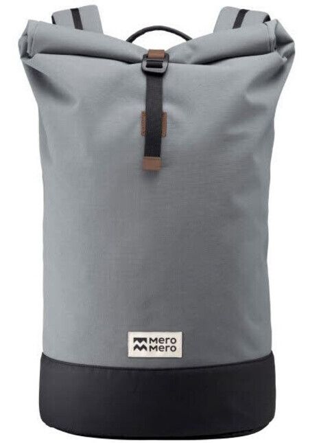 MeroMero Rucksack Squamish Roll-Top V3 stone grey/brown