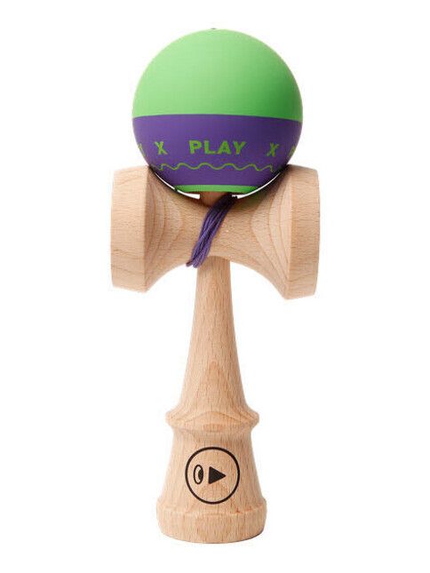 Kendama Geschicklichkeitsspiel Play X Grip greenberry