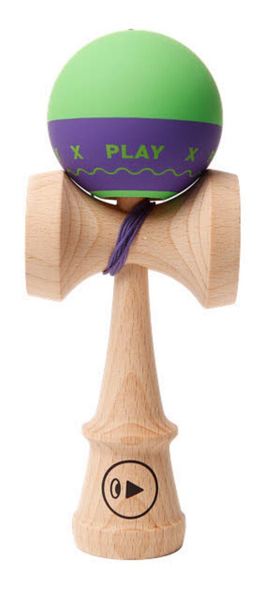 Kendama Geschicklichkeitsspiel&#x20;Play&#x20;X&#x20;Grip&#x20;greenberry