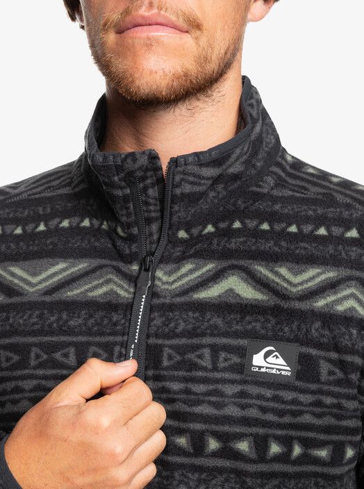 Quiksilver Pullover&#x20;Aker&#x20;Half&#x20;Zip&#x20;Fleece