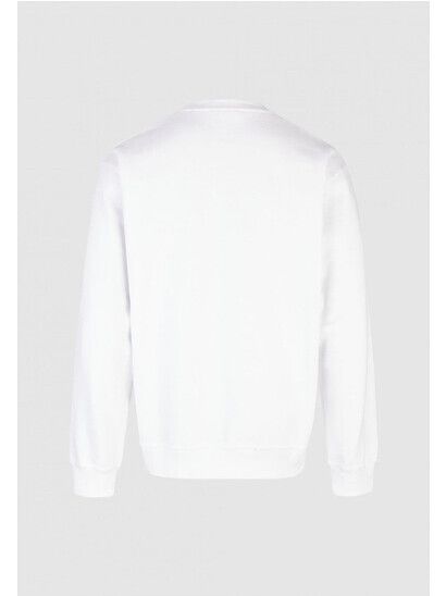 Cleptomanicx Sweater Juggle white