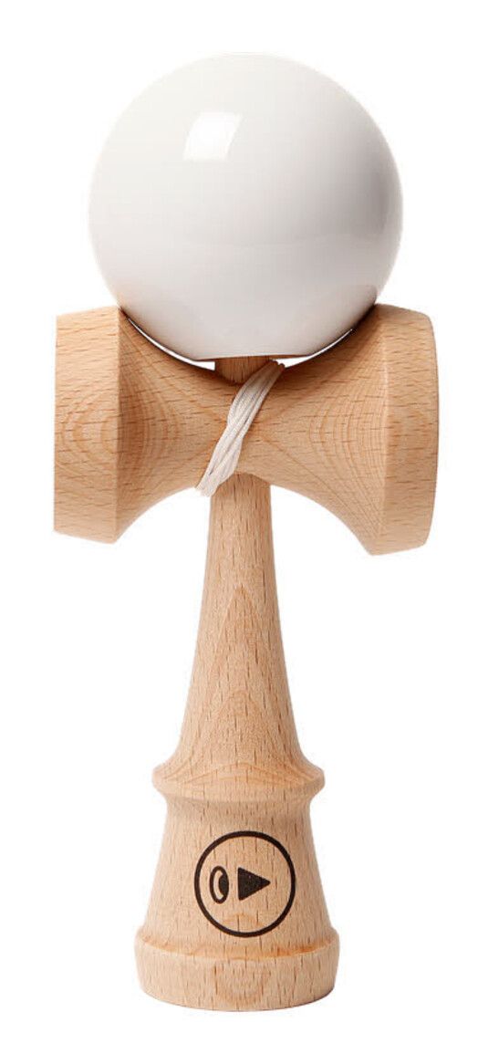 Kendama Geschicklichkeitsspiel&#x20;Play&#x20;X&#x20;weiss