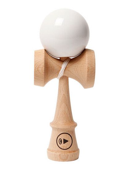 Kendama Geschicklichkeitsspiel Play X weiss