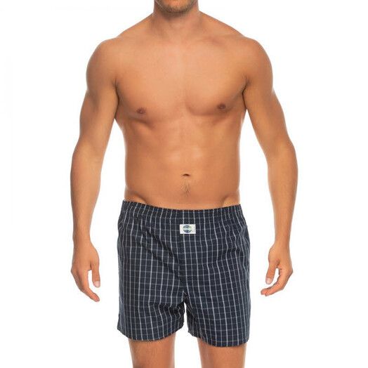 Deal Boxershort&#x20;Check&#x20;blau&#x20;kariert