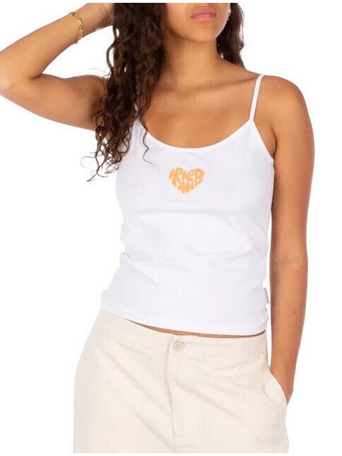 iriedaily Tanktop ID Heart Top white