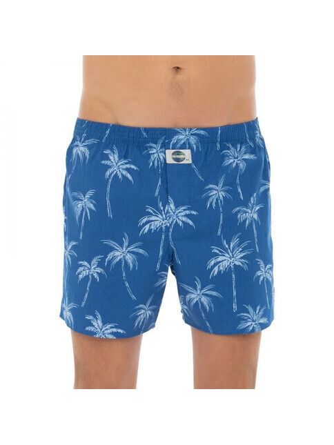 Deal Boxershort Palme blau