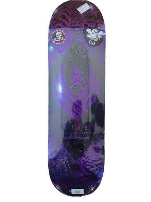 Powell-Peralta Skateboard Flight Pro S309 K26 Skeleton purple foil