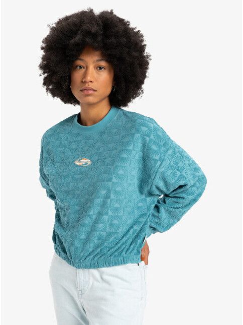 Quiksilver Women Sweater Tropic Day Sponge brittany blue