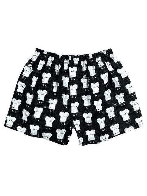 Cleptomanicx Boxershort Toast black