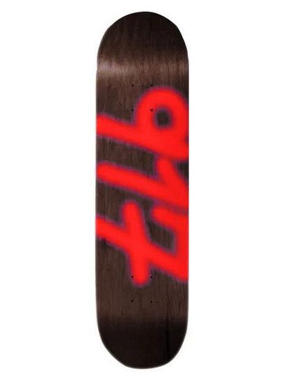 Call Me 917 Skateboard Spray Red Slick 8.25