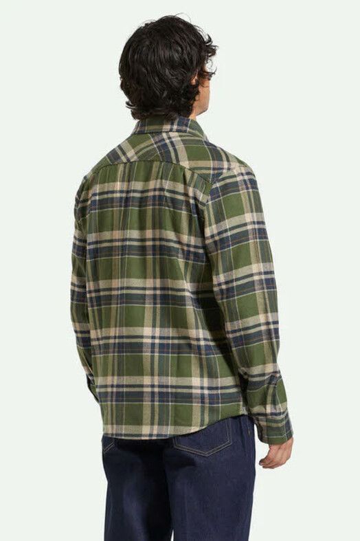 Brixton Hemd&#x20;Bowery&#x20;L&#x2F;S&#x20;Flannel&#x20;cypress