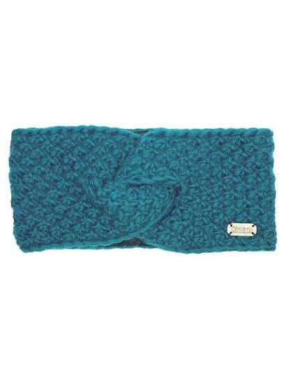 Kusan Headband - Stirnband Headband moss yarn teal