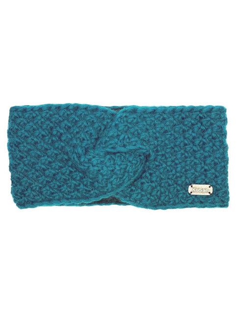 Kusan Headband - Stirnband Headband moss yarn teal