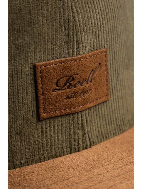 Reell Cap Suede Cap olive cord