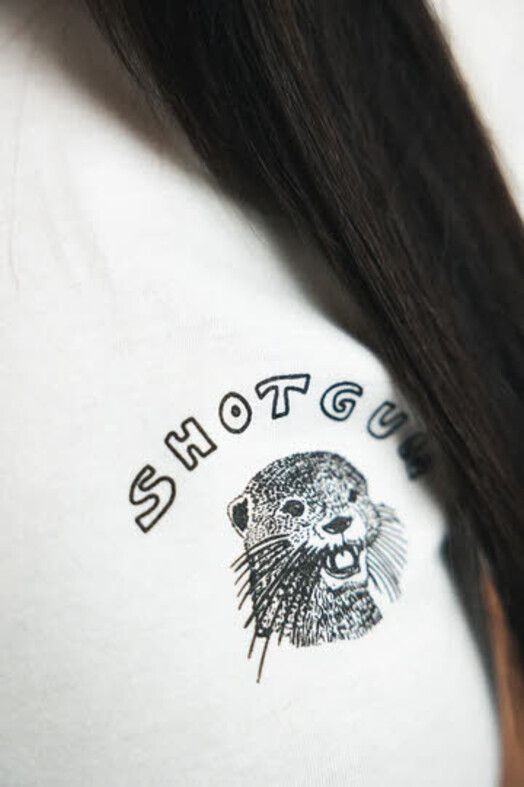 Shotgun T-Shirt&#x20;Harry&#x20;Otter&#x20;white