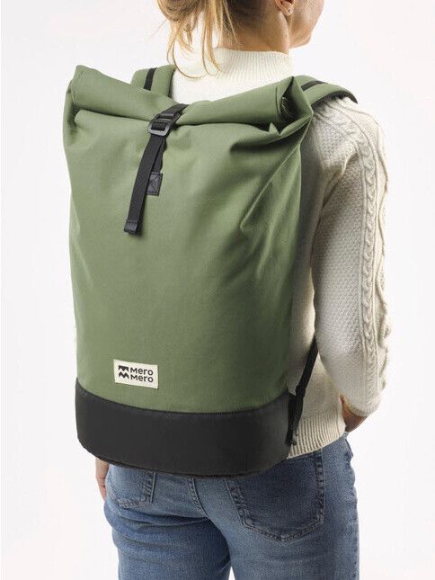 MeroMero Rucksack Squamish Roll-Top V3 cypress green/black