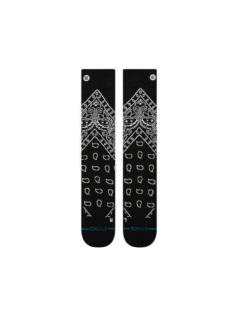 Stance Socken Barrio Snow Mid Wool Socken black