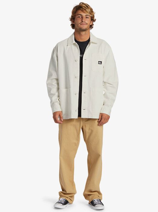 Quiksilver Jacke&#x20;Surf&#x20;Chores&#x20;snow&#x20;white