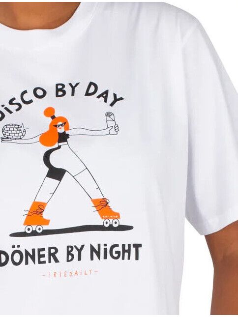 iriedaily T-Shirt Disco Day T-shirt white
