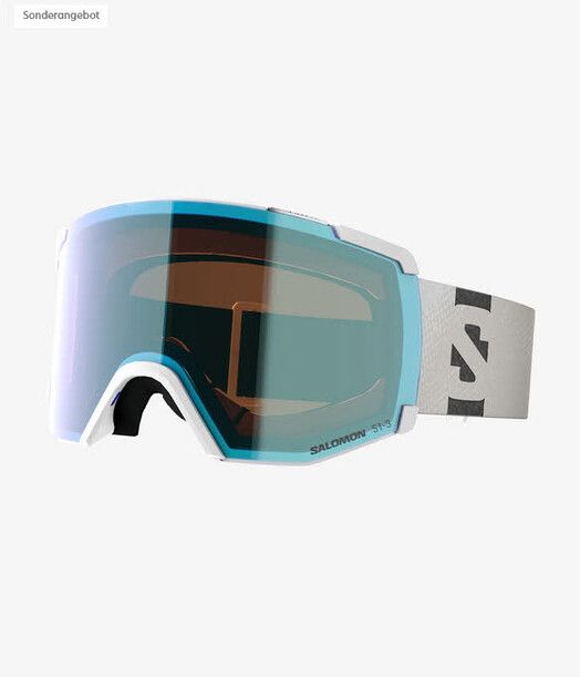 Salomon Snowboardbrille&#x20;XV&#x20;Photo&#x20;white&#x20;&#x28;blue&#x20;lens&#x29;