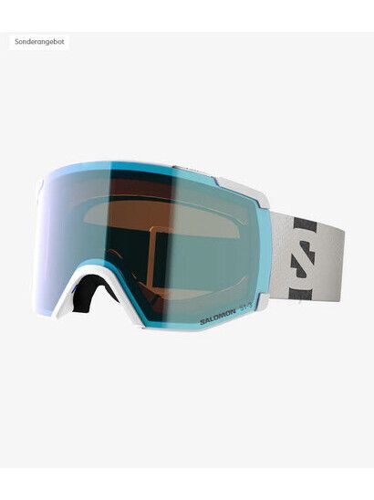 Salomon Snowboardbrille XV Photo white (blue lens)