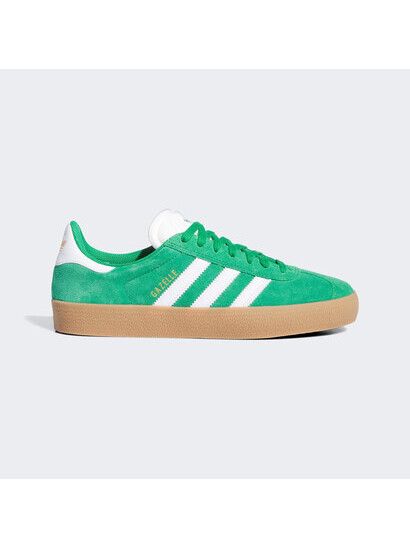 Adidas Skateschuh Gazelle ADV Green / Cloud White / Gold M