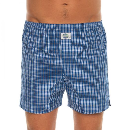 Deal Boxershort&#x20;Check&#x20;Blau&#x20;Kariert