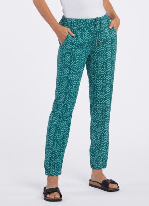 Ragwear Hose&#x20;Talin&#x20;Print&#x20;dark&#x20;green