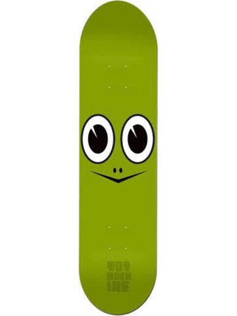 Toy-Machine Skateboard Turtle Face Green 7.75
