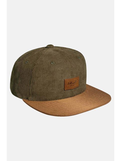 Reell Cap Suede Cap olive cord