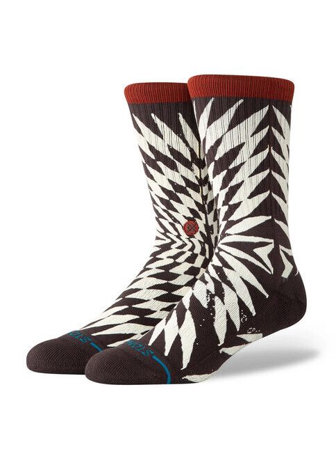 Stance Socken Frackle darkbrown