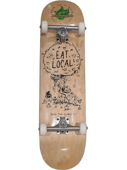 Boardshop Skateboard Eat Local 8.125 complete hollow