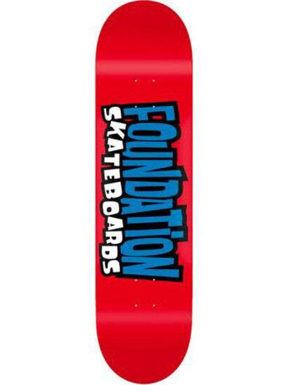Foundation Skateboards Skateboard From the 90´s 8.0 red