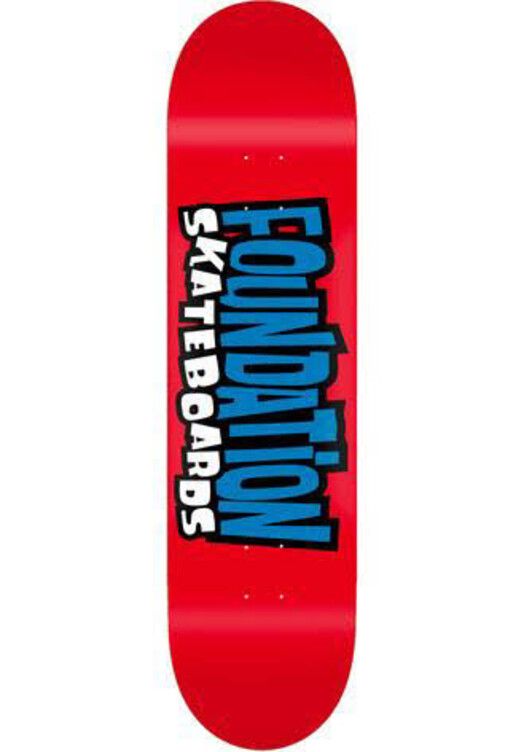 Foundation Skateboards Skateboard&#x20;From&#x20;the&#x20;90&#x00B4;s&#x20;8.0&#x20;red
