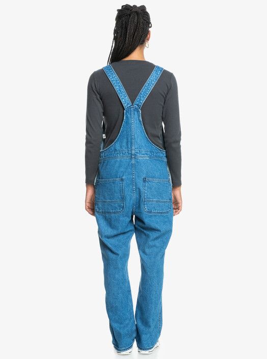 Quiksilver Women Hose&#x20;UNI&#x20;Classic&#x20;Jeans&#x20;Overall&#x20;estate&#x20;blue