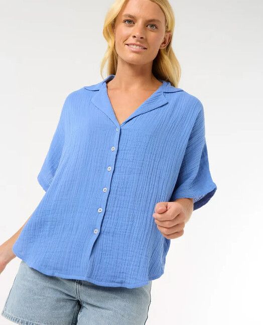 Rip Curl Blouse&#x20;Premium&#x20;Surf&#x20;Shirt&#x20;blue