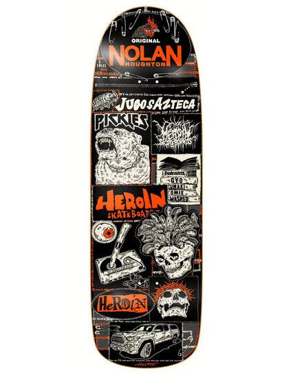 Heroin Skateboard Nolan´s Original 9.6